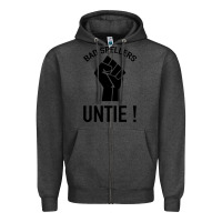 Charcoal Heather Bad Spellers Zipper Hoodie - Bettercallsaul