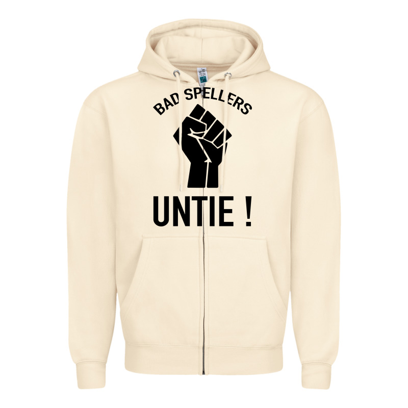 Bad Spellers Zipper Hoodie by Bettercallsaul | Teevron