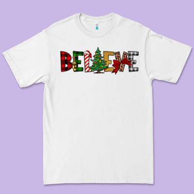 Believe Premium Tee Designed By Jahusdesignshop