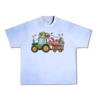 Grape Ice mardi gras tractor Urban Heavy Tee - MaliasSmallBusiness