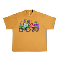 Peanut Butter mardi gras tractor Urban Heavy Tee - MaliasSmallBusiness