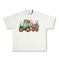 Pistachio mardi gras tractor Urban Heavy Tee - MaliasSmallBusiness