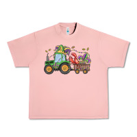 Salmon mardi gras tractor Urban Heavy Tee - MaliasSmallBusiness