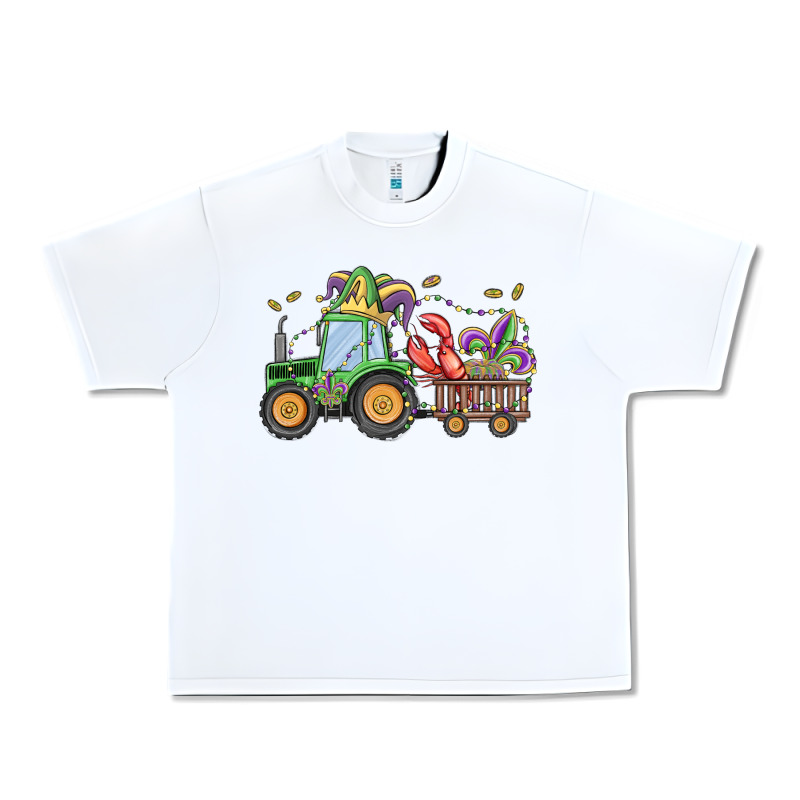 Mardi Gras Tractor Urban Heavy Tee by MaliasSmallBusiness | Teevron
