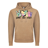 Vintage Coffee peace love peeps Vintage Hoodie - MaliasSmallBusiness