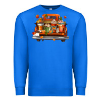 True Royal coffee cups truck Premium Sweatshirt - CowGirlArtShop