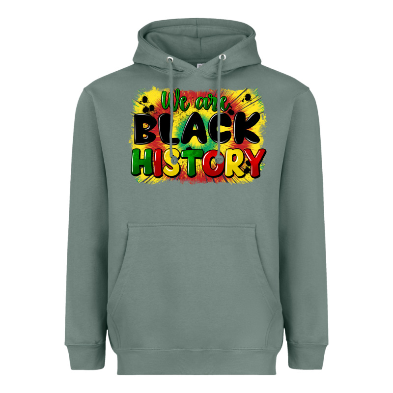 We Are Black History Heavyweight Hoodie by CowGirlArtShop | Teevron