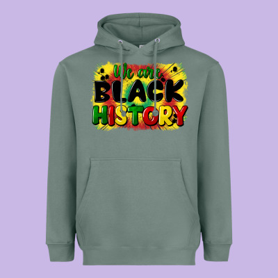 We Are Black History Heavyweight Hoodie Designed By Cowgirlartshop