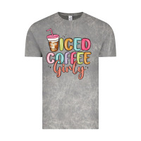 Cloud Rock iced coffee girly Vintage Tee - MaliasSmallBusiness