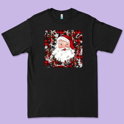 Santa Christmas Coaster Premium Tee Designed By Jahusdesignshop
