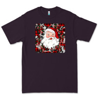 Plum santa christmas coaster Premium Tee - JahusDesignShop
