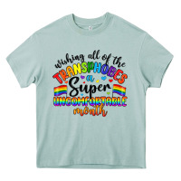 Arona wishing all of the transphobes uncomfortable month Heavy Core Tee - Artiststas