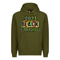 Army Green dope black daughter Premium Hoodie - CowGirlArtShop
