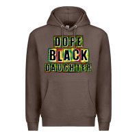 Coffee dope black daughter Premium Hoodie - CowGirlArtShop