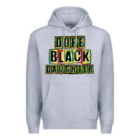 Heather Grey dope black daughter Premium Hoodie - CowGirlArtShop