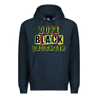 Navy dope black daughter Premium Hoodie - CowGirlArtShop