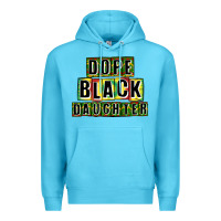 Ocean Blue dope black daughter Premium Hoodie - CowGirlArtShop