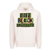 Pale Pink dope black daughter Premium Hoodie - CowGirlArtShop