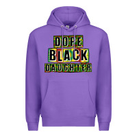 Purple dope black daughter Premium Hoodie - CowGirlArtShop