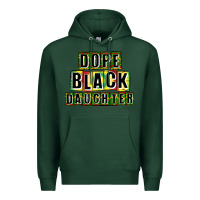 Sports Green dope black daughter Premium Hoodie - CowGirlArtShop