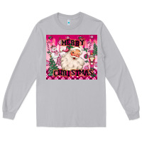 Moon Dust merry pink christmas santa Long Sleeve Tee - MaliasSmallBusiness