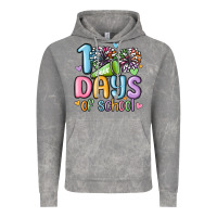 Cloud Rock 100 days of school cheer Vintage Hoodie - MaliasSmallBusiness