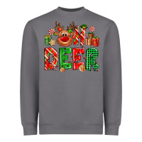 Storm Oh deer Reindeer Heavyweight Sweatshirt - NancyCooperArtShop