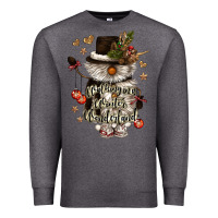 Charcoal Heather walking in a winter wonderland Premium Sweatshirt - CowGirlArtShop