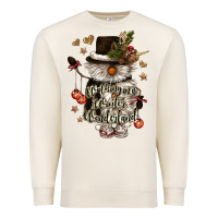 Sandshell walking in a winter wonderland Premium Sweatshirt - CowGirlArtShop