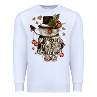 White walking in a winter wonderland Premium Sweatshirt - CowGirlArtShop