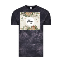 Cloud Black best garandma ever Vintage Tee - MaliasSmallBusiness
