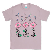 Lilac faith hope love Classic Tee - MaliasSmallBusiness