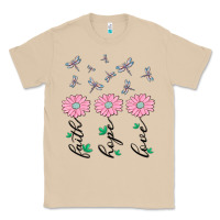 Mushroom faith hope love Classic Tee - MaliasSmallBusiness