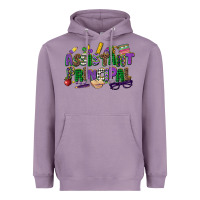 Lavender assistant principal mardi gras Heavyweight Hoodie - CowGirlArtShop