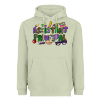 Matcha assistant principal mardi gras Heavyweight Hoodie - CowGirlArtShop