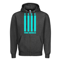 Charcoal Heather fork handles Zipper Hoodie - Bettercallsaul