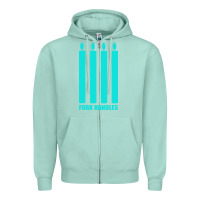 Seafoam fork handles Zipper Hoodie - Bettercallsaul