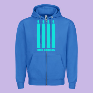 Fork Handles Zipper Hoodie Designed By Bettercallsaul