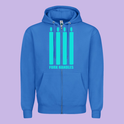 Fork Handles Zipper Hoodie Designed By Bettercallsaul