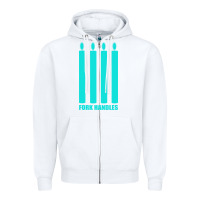 White fork handles Zipper Hoodie - Bettercallsaul