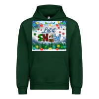 Forest Green let it snow tumbler Urban Hoodie - BundleAndBundleShop