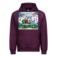 Mauve Wine let it snow tumbler Urban Hoodie - BundleAndBundleShop