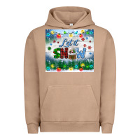 Pigment Burro let it snow tumbler Urban Hoodie - BundleAndBundleShop