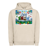 Pigment French Oak let it snow tumbler Urban Hoodie - BundleAndBundleShop