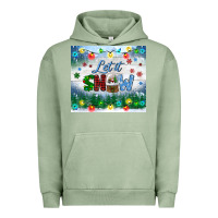 Pigment Oil Green let it snow tumbler Urban Hoodie - BundleAndBundleShop