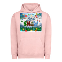 Pigment Salmon let it snow tumbler Urban Hoodie - BundleAndBundleShop