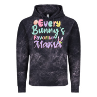 Cloud Black every bunny's favorite mama Vintage Hoodie - MaliasSmallBusiness
