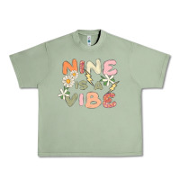 Oil Green nine is a vibe Urban Heavy Tee - MaliasSmallBusiness