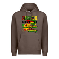 Coffee black history is american history Premium Hoodie - CowGirlArtShop