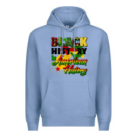 Colony Blue black history is american history Premium Hoodie - CowGirlArtShop